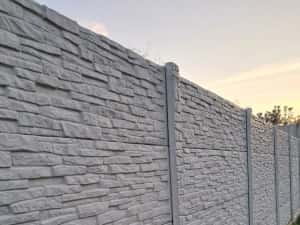 Gard din placi de beton — miniatura 2