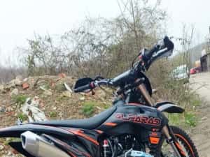 Cross Enduro motoretă Alfarad 250cc T7 NOU cu 5 viteze 21 19 inch — miniatura 7