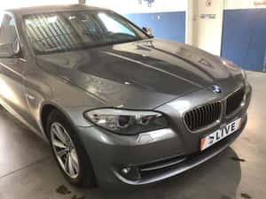 BMW 5er F10 520d 2011 Euro5 Navi Clima Piele bej 185 cai — miniatura 4