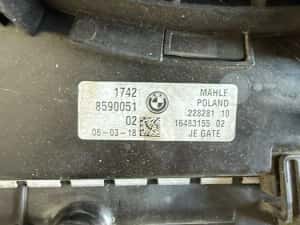 radiator intercooler ventilator bmw seria 5 g30 g31 3.0 diesel — miniatura 6