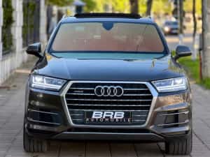 • Audi Q7 2017 3.0 Diesel 272 cp / S-line / Matrix / Panoramic - 7 Locuri • Parc Auto / Rate / Garantie • — miniatura 3