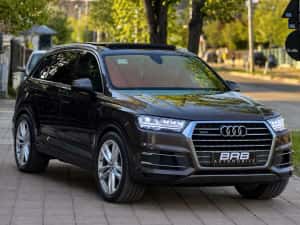 • Audi Q7 2017 3.0 Diesel 272 cp / S-line / Matrix / Panoramic - 7 Locuri • Parc Auto / Rate / Garantie • — miniatura 10