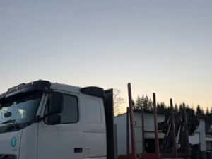 VOLVO FH 480 Forestier cu macara KESLA Z pentru padure — miniatura 1