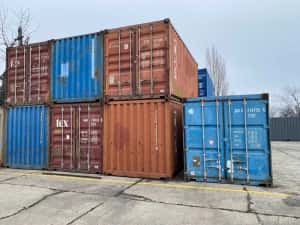 Container maritim 6m vanzare din stoc IMPORT DIRECT