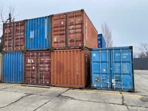 Container maritim 6m vanzare din stoc IMPORT DIRECT — miniatura 7