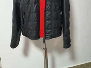 Geaca piele naturala nappa,  model pt tinute casual; — miniatura 9