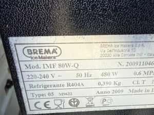 Aparat de cuburi de gheață BREMA ice finger / tip glont speciala pentru bar – 75 kg/24h — miniatura 6