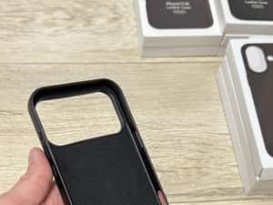 Husă Apple iPhone 15/16/17 din piele – MagSafe — miniatura 10