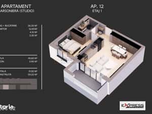 Apartament modern cu 2 camere, Bd. Metalurgiei - Parc Tudor Arghezi — miniatura 6