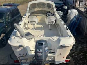 Barcă -Smartliner 19 -Motor Yamaha- 50/60 cp-246 ore-2010- FĂRĂ  PERIDOC — miniatura 2
