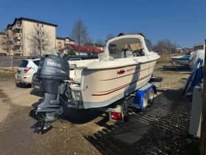 Barcă -Smartliner 19 -Motor Yamaha- 50/60 cp-246 ore-2010- FĂRĂ  PERIDOC — miniatura 5