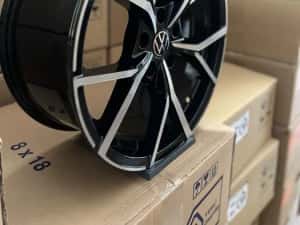 Jante R17 5x112 Noi VW Golf 5 6 7 8 Passat B6 B7 B8 Tiguan Touran Arteon Jetta T-Roc ID3 ID4 Skoda Octavia Superb Kodiaq Seat Leon Ateca Cupra — miniatura 3