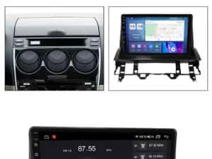 NAVIGATIE Android 14 Mazda 6 2002-2008 1/8 Gb Waze CarPlay + CAMERA — miniatura 9