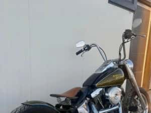 Harley davidson softail evo bobber — miniatura 5