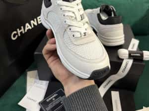 Adidasi Chanel piele naturala Full Box colectie noua — miniatura 4