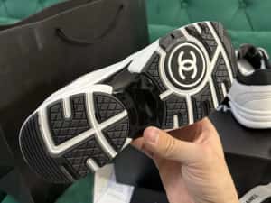 Adidasi Chanel piele naturala Full Box colectie noua — miniatura 6
