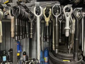 Carlige cuie tractare remorcare auto vw skoda audi Volvo Mercedes Bmw — miniatura 1