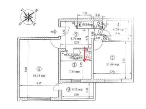 2 camere Baba Novac Aurel Botea Renovat Integral — miniatura 6