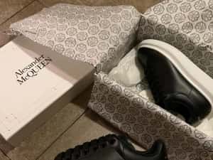 Adidasi Alexander Mcqueen piele naturala — miniatura 5