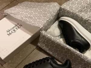 Adidasi Alexander Mcqueen piele naturala — miniatura 10