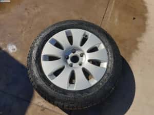 Janta Roata Rezerva Aliaj cu Anvelopa Vara 205 60 R16 5x112 Volkswagen Passat B6 2005 - 2010