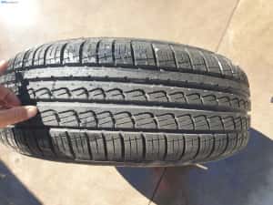 Janta Roata Rezerva Aliaj cu Anvelopa Vara 205 60 R16 5x112 Volkswagen Passat B6 2005 - 2010 — miniatura 5