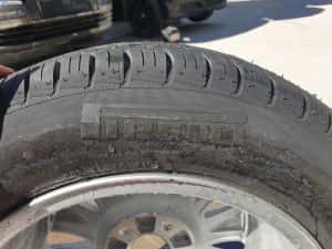 Janta Roata Rezerva Aliaj cu Anvelopa Vara 205 60 R16 5x112 Volkswagen Passat B6 2005 - 2010 — miniatura 7