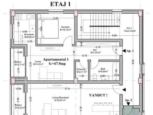 SE VINDE Apartament NOU cu 3 camere in Falticeni