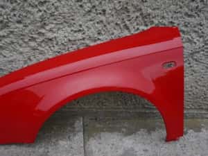 Aripa stanga fata NOUA vopsita rosu cod LZ3M Audi A4 B7 an 2004 " 2005 " 2006 " 2007 " 2008 — miniatura 3
