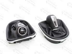 Nuca piele Seat Leon 1P, Altea, Toledo cu manson schimbator 5-6 viteze — miniatura 2