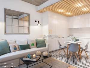 Apartament aproape de metrou, 2 camere, modern finisat, Comision 0% — miniatura 1