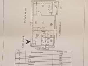 Centru(Marasesti)-2 camere / tamplarie PVC / balcon / aer conditionat — miniatura 6