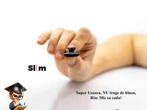 Casca de Copiat cu Camera Video in Nasture! Casti pentru Copiat la BAC — miniatura 3