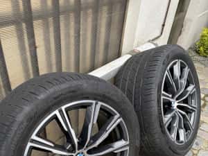 Roti originale BMW X5, X6 pe 20 inch, echipate cu anvelope Hankook — miniatura 3