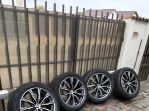 Roti originale BMW X5, X6 pe 20 inch, echipate cu anvelope Hankook — miniatura 8