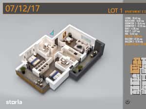 AP. 3CAM. DECOMANDAT-NOUL COMPLEX EFY RESIDENCE / METROU N. TECLU! — miniatura 5