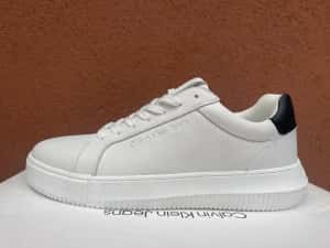 Pantofi sport Calvin Klein piele originali noi adidasi tenisi sneakers CK CKJ — miniatura 2