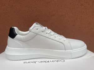 Pantofi sport Calvin Klein piele originali noi adidasi tenisi sneakers CK CKJ — miniatura 3