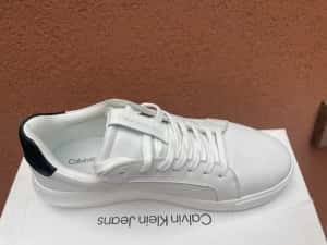 Pantofi sport Calvin Klein piele originali noi adidasi tenisi sneakers CK CKJ — miniatura 4