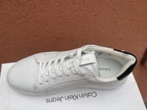 Pantofi sport Calvin Klein piele originali noi adidasi tenisi sneakers CK CKJ — miniatura 6