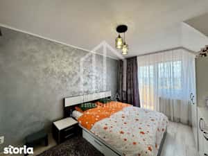 Apartamet cu 3 camere, 61mp utili+2 balcoane, etaj 3, mobilat Selimbar — miniatura 4