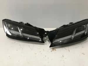 Audi TT 8s kit airbag volan s pasager plansa bord set centuri far 8j — miniatura 3