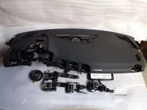 Audi TT 8s kit airbag volan s pasager plansa bord set centuri far 8j — miniatura 7