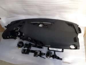 Audi TT 8s kit airbag volan s pasager plansa bord set centuri far 8j — miniatura 9