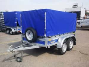 Remorca 2 Axe/750 Kg, Categ. B ! CIV RAR, Roata Sust + Numar: GRATIS — miniatura 6