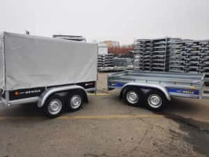 Remorca 2 Axe/750 Kg, Categ. B ! CIV RAR, Roata Sust + Numar: GRATIS — miniatura 8