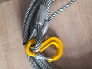 Coarda de oprire cu diametrul de 12 mm, lungime de 10 m, cu carlig si ochi — miniatura 2