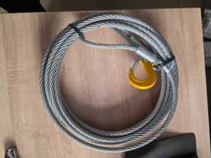 Coarda de oprire cu diametrul de 12 mm, lungime de 10 m, cu carlig si ochi — miniatura 3