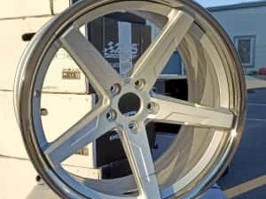 Jante concave ABS BMW Audi Mercedes Dodge Mustang Volkswagen Porsche — miniatura 2