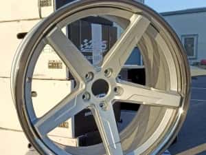 Jante concave ABS BMW Audi Mercedes Dodge Mustang Volkswagen Porsche — miniatura 4